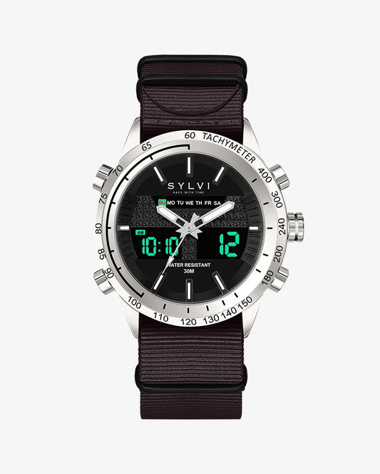 Certified Imperfect Hawk Silver Coffee Nylon