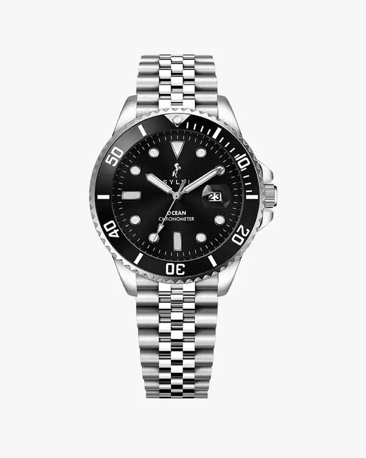 Sylvi Ocean-X Black Silver Steel